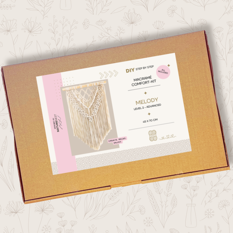 Makramee Step-by-Step DIY-Kit ´Melody´- von NatureNest
